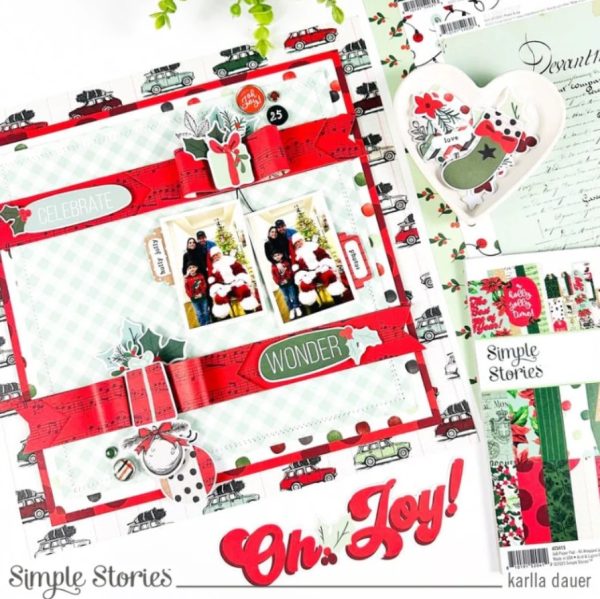 12 Santa Scrapbook Layout Ideas for Christmas