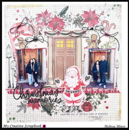 12 Santa Scrapbook Layout Ideas for Christmas