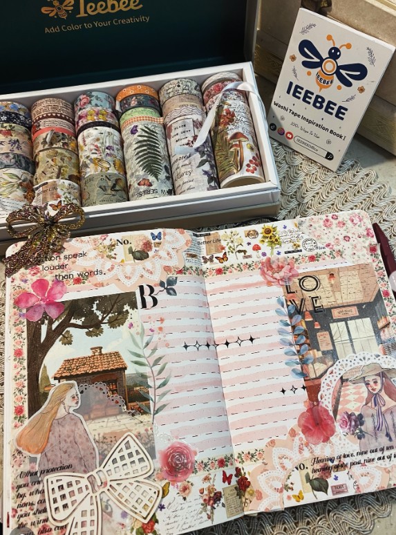12 Scrapbook Layout Ideas using Washi Tape