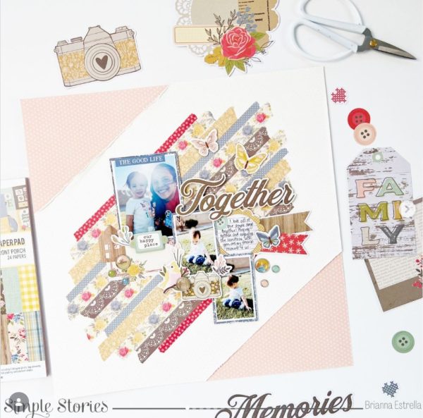12 Scrapbook Layout Ideas using Washi Tape