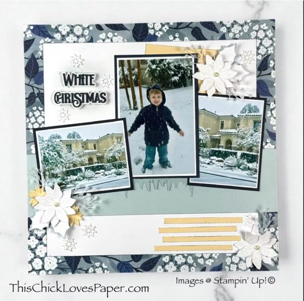 12 Winter Kids Scrapbook Layouts