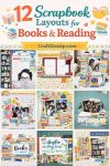 books-reading-scrabook-layout-ideas