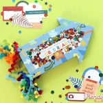 Arrow Shaped Mini Scrapbook Album campalbum1