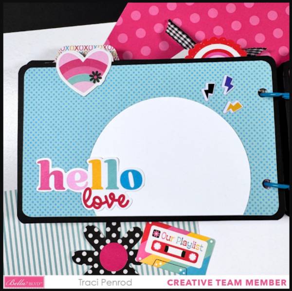 80's Inspired Cassette Tape Shaped Mini Album