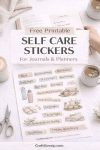 Printable Stickers for Journals and Planners – Self Care selfcare-journal-planner-stickers9