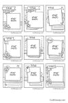 10 Single-Photo Scrapbook Layout Templates That Make One Image Look Stunning single-image-scrapbook-layout-idea-template