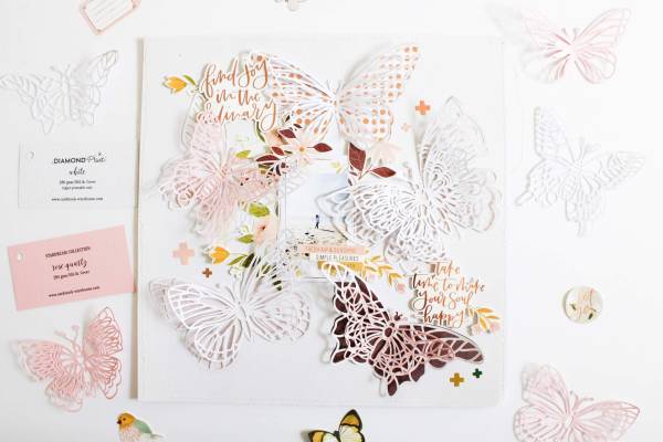 12 Butterfly Scrapbook Layout Ideas