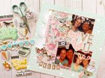 12 Scrapbook Layout Ideas with Pastel Colors pastel1