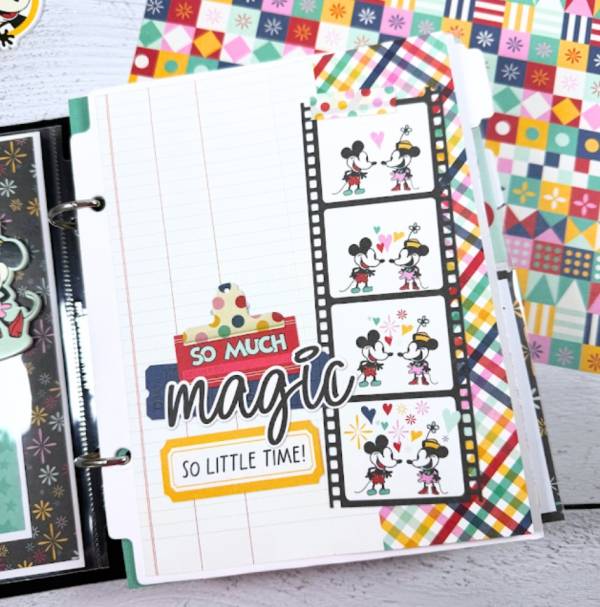 Disney Mini Scrapbook Album 
