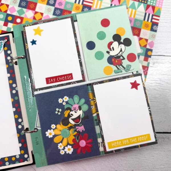 Disney Mini Scrapbook Album 