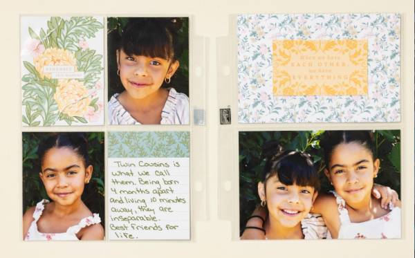 12 Fresh Spring Floral Scrapbook Layout Ideas
