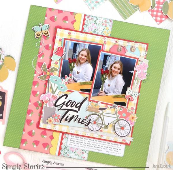 12 Fresh Spring Floral Scrapbook Layout Ideas