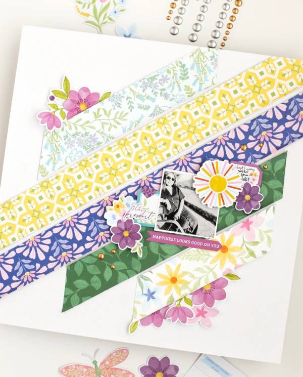 12 Fresh Spring Floral Scrapbook Layout Ideas
