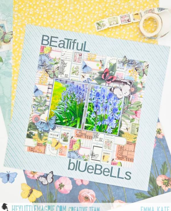 12 Fresh Spring Floral Scrapbook Layout Ideas