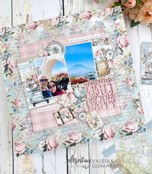 12 Fresh Spring Floral Scrapbook Layout Ideas