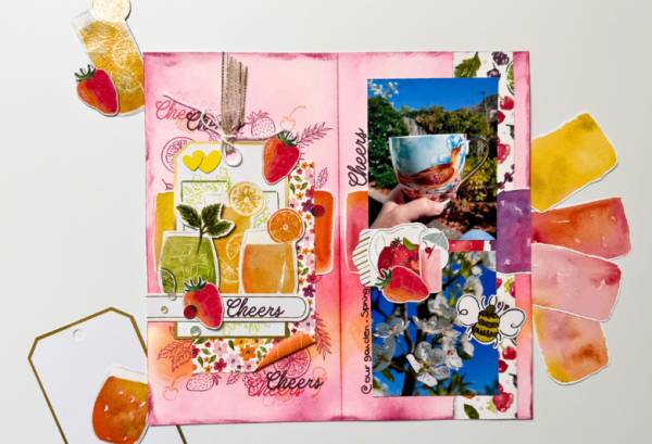 12 Fun and Fruity Scrapbook Layout Ideas