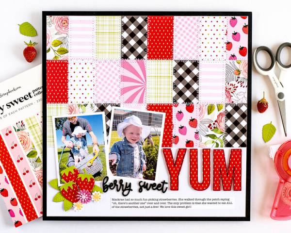 12 Fun and Fruity Scrapbook Layout Ideas