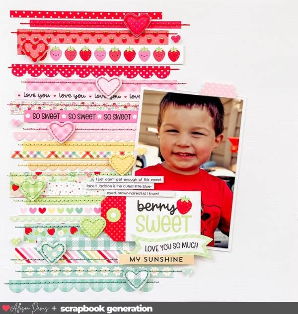 12 Fun and Fruity Scrapbook Layout Ideas
