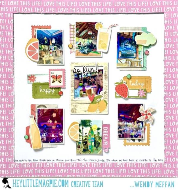 12 Fun and Fruity Scrapbook Layout Ideas