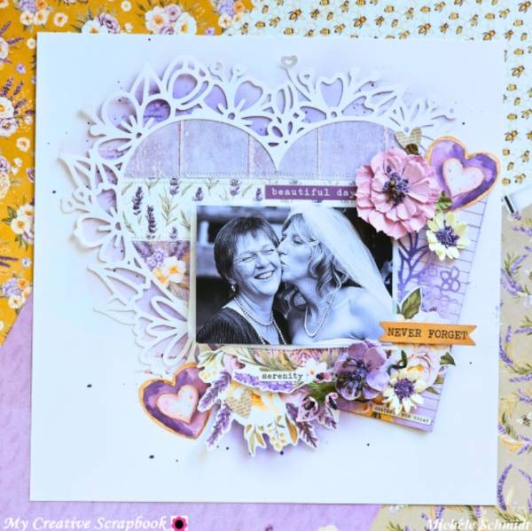 12 Wreaths for Spring Scrapbook Layouts
