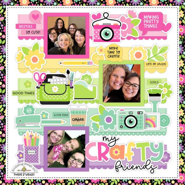 12 Unique Borders for Scrapbook Layouts
