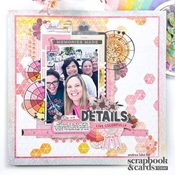 10 Crafty Friends Scrapbook Layout Ideas