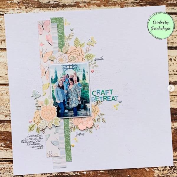 10 Crafty Friends Scrapbook Layout Ideas
