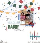 12 Masculine Scrapbook Layouts for Men guys1