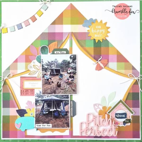 12 Masculine Scrapbook Layouts for Men
