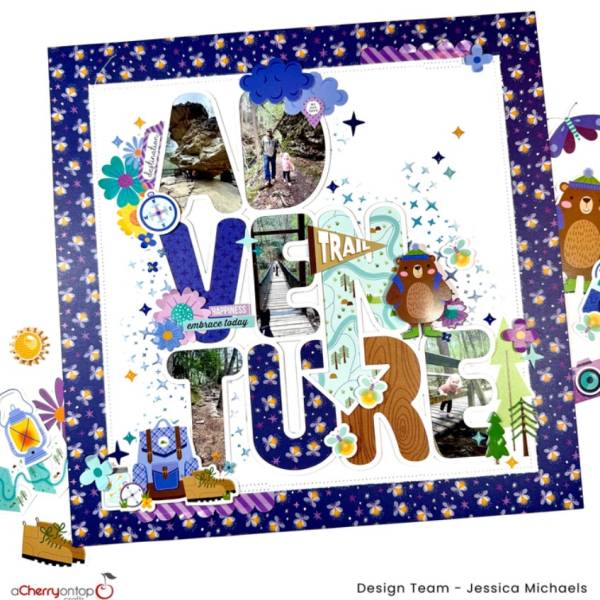 12 Travel Adventure Scrapbook Layout Ideas