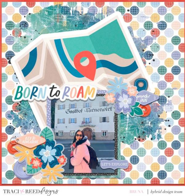 12 Travel Adventure Scrapbook Layout Ideas
