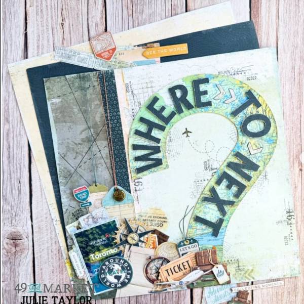 12 Travel Adventure Scrapbook Layout Ideas