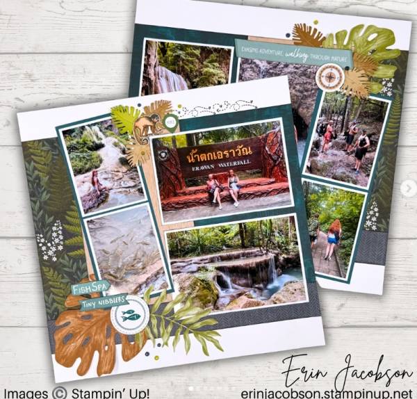 12 Travel Adventure Scrapbook Layout Ideas