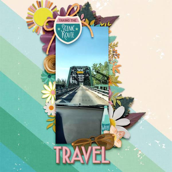 12 Travel Adventure Scrapbook Layout Ideas