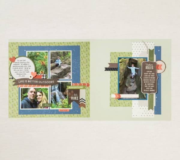 12 Travel Adventure Scrapbook Layout Ideas