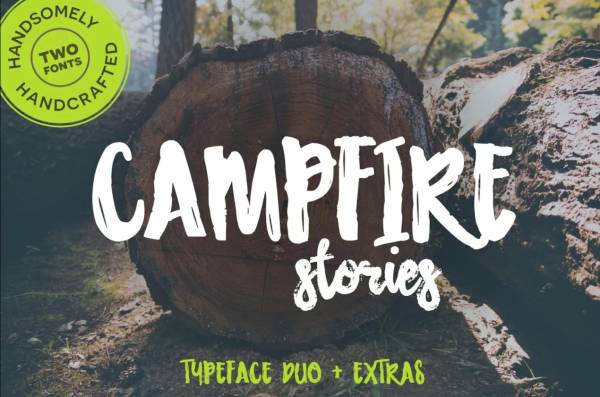 FREE “Campfire Stories” Font to Download