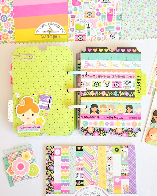 Crafty Themed Mini Scrapbook Album