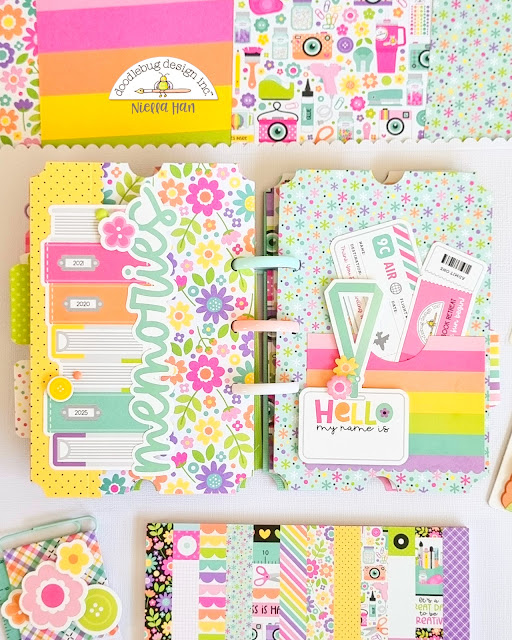 Crafty Themed Mini Scrapbook Album