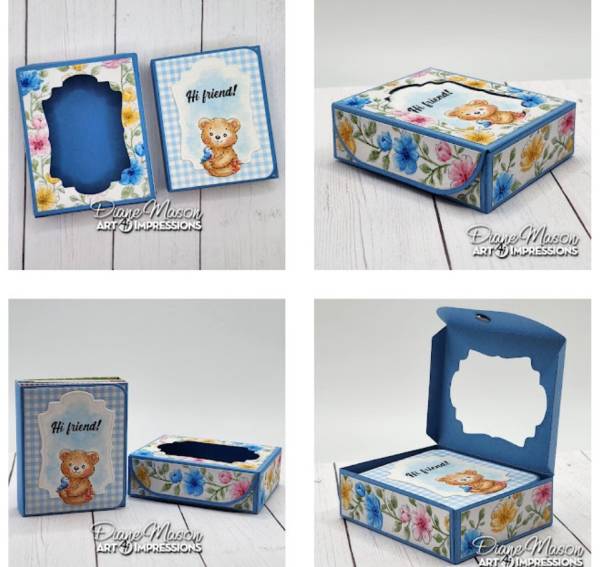 How to Make a Cute Teddy Bear Mini Journal