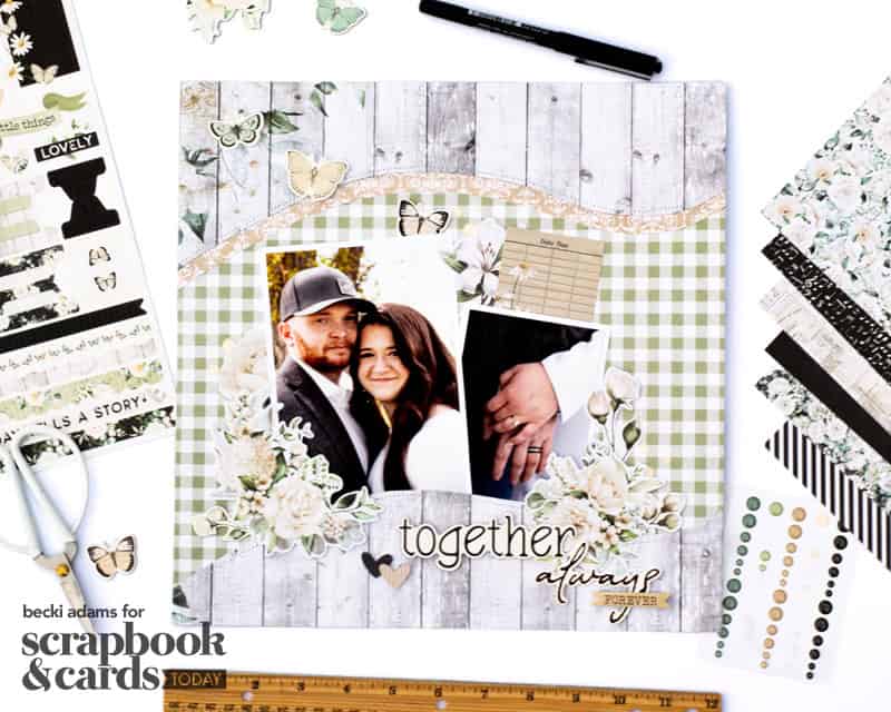 12 Rustic Scrapbooking Layout Ideas