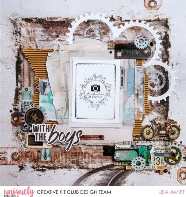 12 Rustic Scrapbooking Layout Ideas