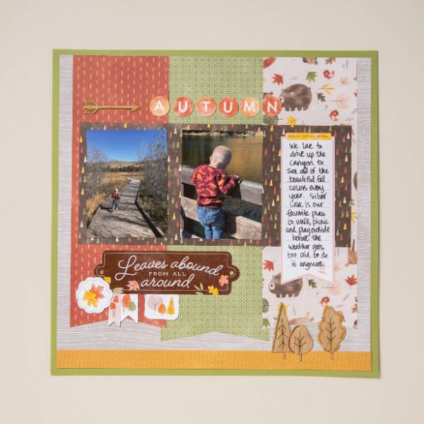 12 Cozy Scrapbook Layout Ideas for Autumn