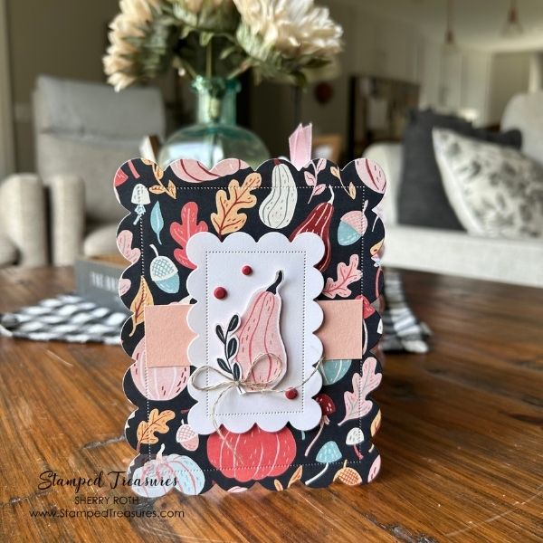 How to Make a Simple Fall Accordion Mini Album