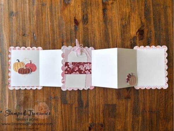 How to Make a Simple Fall Accordion Mini Album