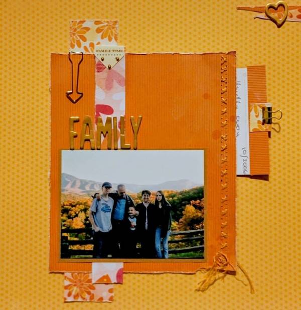 12 Family Scrapbook Layout Ideas for Fall