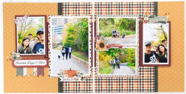 12 Family Scrapbook Layout Ideas for Fall