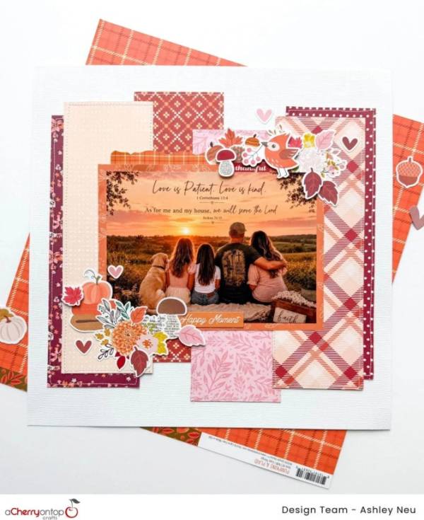 12 Family Scrapbook Layout Ideas for Fall