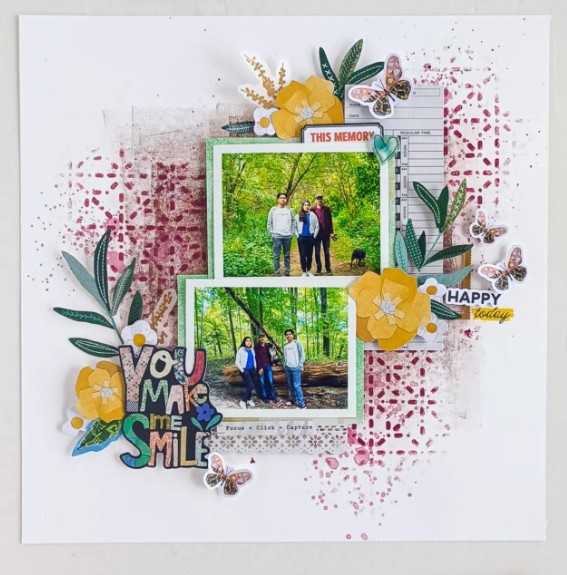 12 Family Scrapbook Layout Ideas for Fall